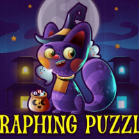 Graphing Puzzle Halloween