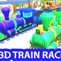 Play Train Racing 3D